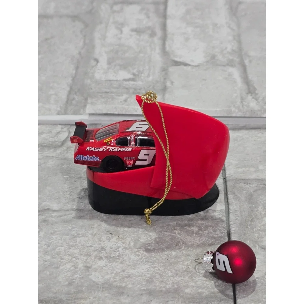 Kasey Kahne Collectible Christmas‎ Ornaments Set Dodge 9 Car Nascar Action 2005